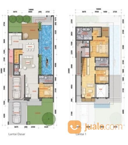 Luxury Townhouse Di Edenhaus Tanjung Barat Jak Sel Mulai 8 M An