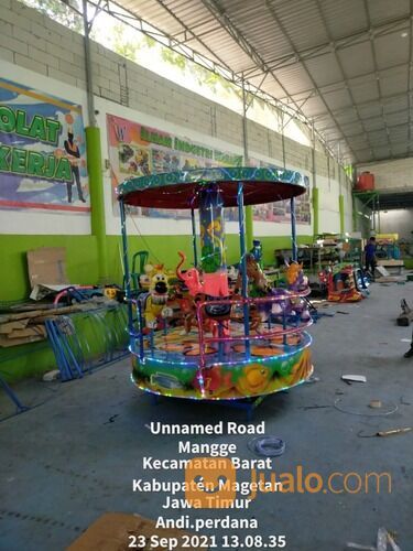 Kereta Mall Mesin - Odong Odong Kereta Kencana Komedi Putar Panggung Bebek Fiber