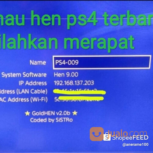 Dongle Jailbreak Ps4 Hen 9.00