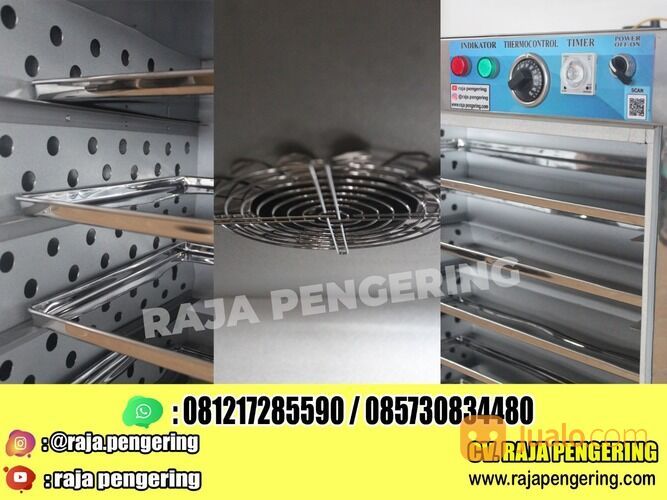 MESIN OVEN PENGERING ULAT TERIPANG DAN PASIR KAPASITAS 5 RAK 2 PINTU TIPE GAS