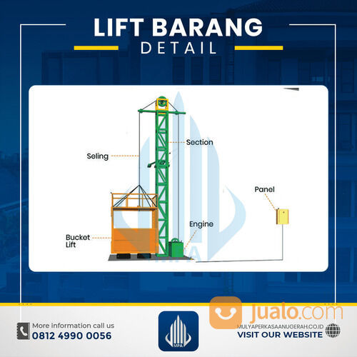 Sewa Lift Barang Proyek Situbondo
