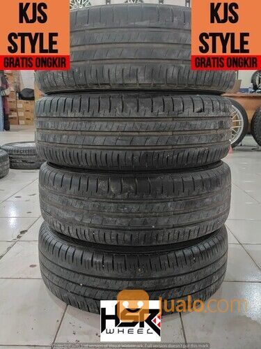 VELG MOBIL STANDAR VIOS RING 15 PCD 4X100 PLUS BAN 185 65 DUNLOP 85%