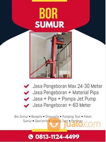 Pembuatan Sumur Bor Kualitas Baik 50-60 Mtr Di Tangerang Selatan