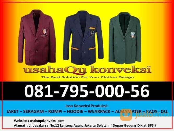 Konveksi Jas Almamater Di Jakarta - UsahaQu Konveksi -O8I795OOO56