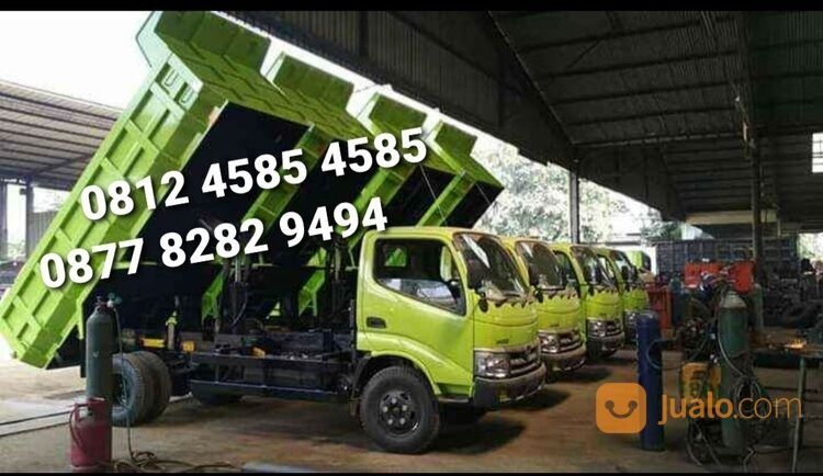Dumptruk 8 Kubik Dutro 130 HDX Power Truk Bak Pasir