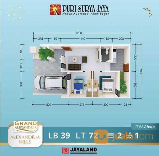 Perumahan GRAND ALEXANDRIA HILLS - ALENA (Puri Surya Jaya - Jayaland)