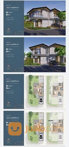 Rumah Minimalis Cendana Cove Verdant Tipe Residence Lippo Karawaci Tangerang