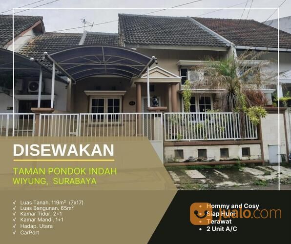 Rumah Taman Pondok Indah Wiyung Surabaya Hommy And Cosy Di Kota Surabaya Jawa Timur 3890