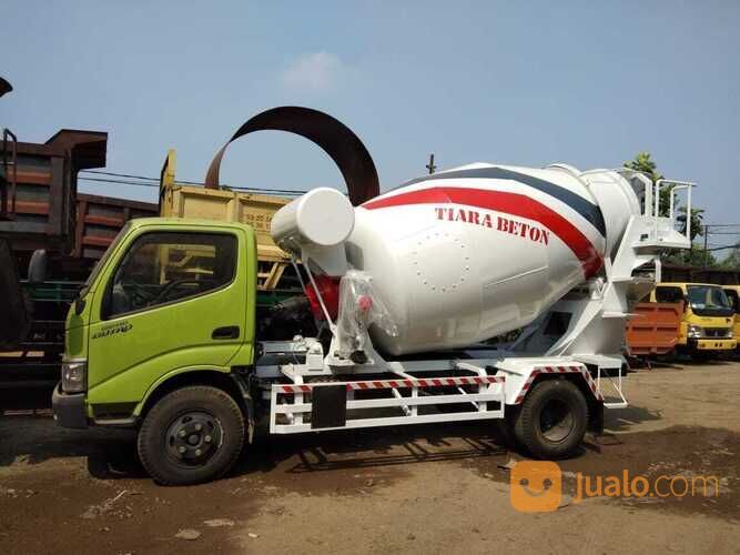 TANGKI MIXER SEMEN TANGKI MOLEN SEMEN TRUK TANGKI MOLEN SEMEN 3 KUBIK 4 KUBIK