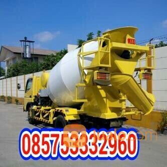 TANGKI MIXER SEMEN TANGKI MOLEN SEMEN TRUK TANGKI MOLEN SEMEN 3 KUBIK 4 KUBIK
