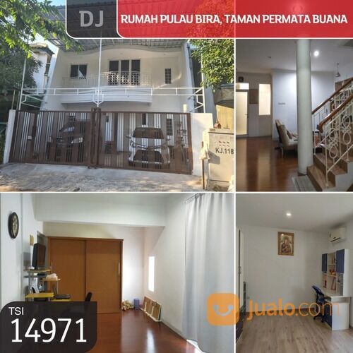 (TSI/14971) Rumah Pulau Bira, Taman Permata Buana, Jakarta Barat, 8x17 M, 2 Lt, SHM