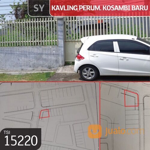 (TSI/15220) Kavling Perumahan Kosambi Baru, Jakarta Barat, 286 M, HGB