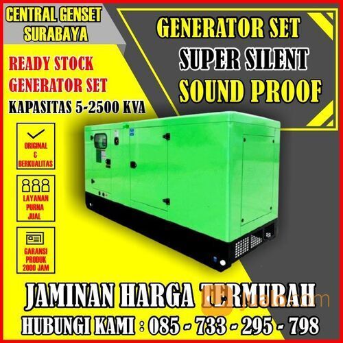 Genset Silent 60 KVA 80 KVA 100 KVA 135 KVA 150 KVA 180 KVA 200 KVA 250 KVA 300 KVA Cummins