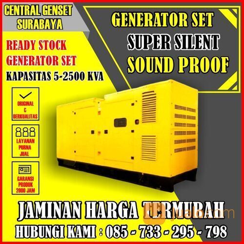 Genset Silent 60 KVA 80 KVA 100 KVA 135 KVA 150 KVA 180 KVA 200 KVA 250 KVA 300 KVA Cummins