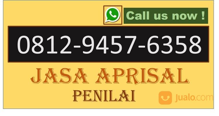 Jasa Appraisal Di Sidoarjo, TELP. 0812-9457-6358, TERJAMIN!!!