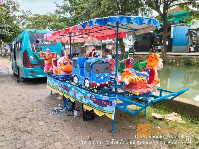 Odong Odong Kereta Mini Panggung - Kereta Wisata Full Aksesoris