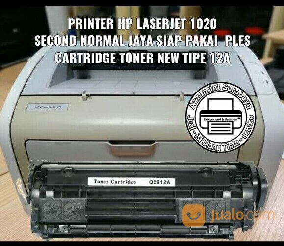 Printer Hp Laserjet 1020 Second Normal 