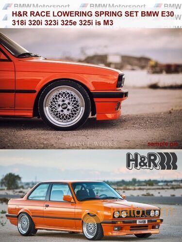 H&R Race Spring Kit - E36 325I/ 325IS/ 328I/ 328IS 1992-98 (50424-88)