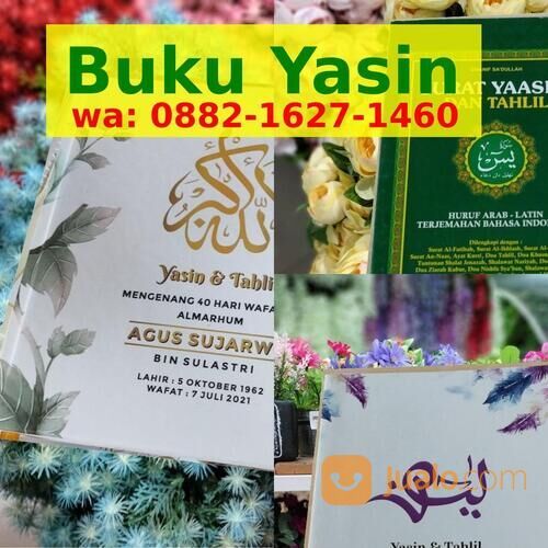 Harga Cetak Buku Yasin Pake Foto