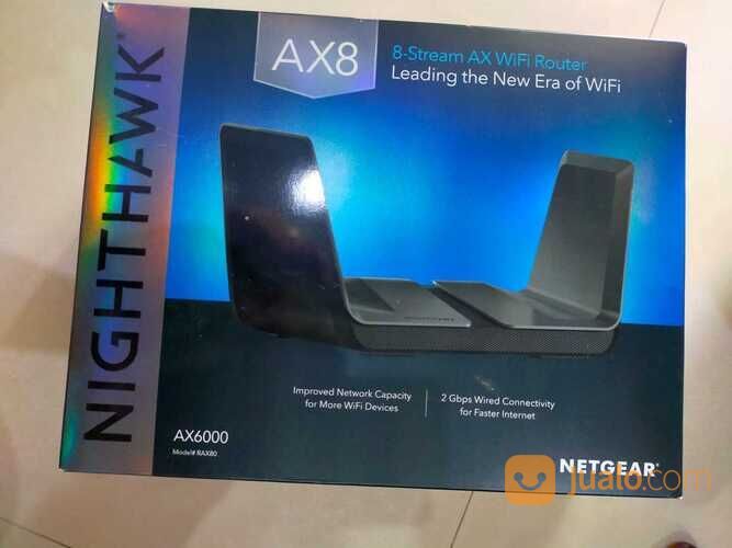 Netgear Nighthawk -8 AX WiFi 6 router (RAX80)-AX6000