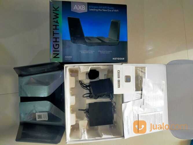 Netgear Nighthawk -8 AX WiFi 6 router (RAX80)-AX6000