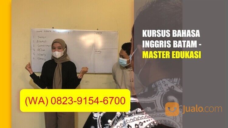 0823-9154-6700, Kursus Bahasa Inggris Batam Centre