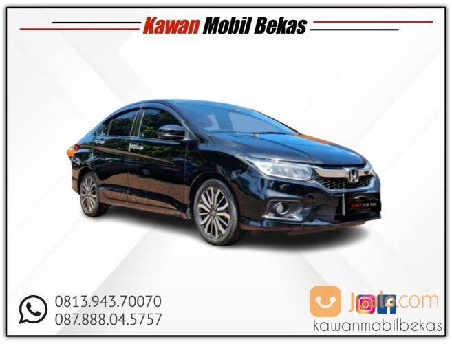 HONDA CITY 1.5 E AT 2017 HITAM kondisi mobil istimewa bergaransi dan dijamin siap pakai