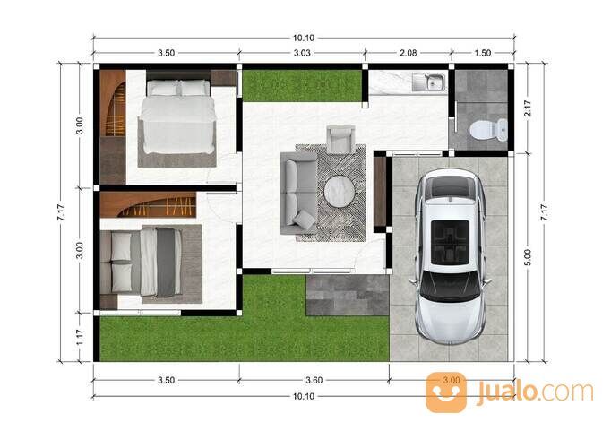 Rumah Murah Sidoarjo Berlian City Juanda
