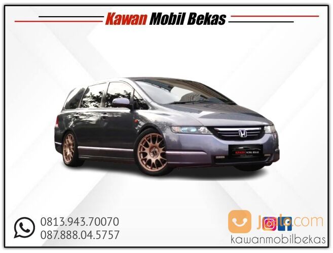 HONDA ODYSSEY 2.4 AT 2005 ABU ABU Kondisi mobil istimewa bergaransi dan dijamin siap pakai