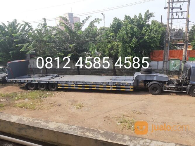 Harga Karoseri Trailer Lowbed Trailer Truk Kapasitas 60 Ton Jakarta