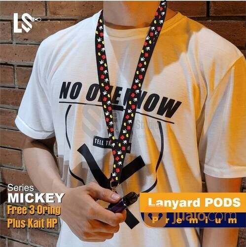 Lanyard POD Custom Free ORing Cuma di YukCetakLanyard.com