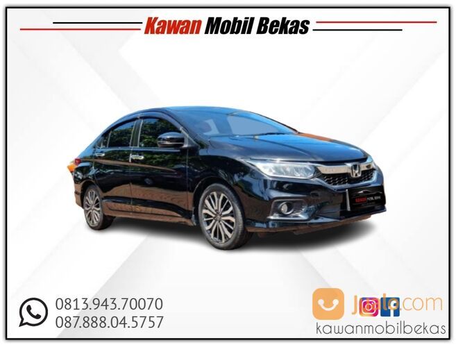HONDA CITY 1.5 E AT 2017 HITAM Kondisi mobil istimewa bergaransi dan dijamin siap pakai