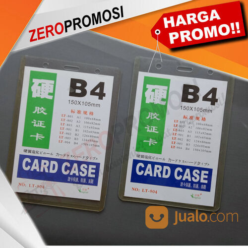 Plastik ID card B4 Besar murah