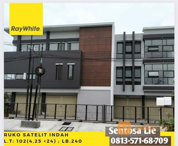 2 unit Jejer Ruko Satelit Indah - Sukomanunggal - Surabaya - NEW Baru - Parkir LUAS - Nol Jalan