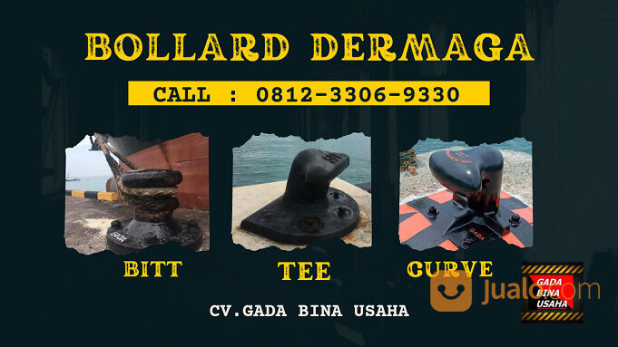 Bollard Bolder Dermaga Tambatan Tali Kapal