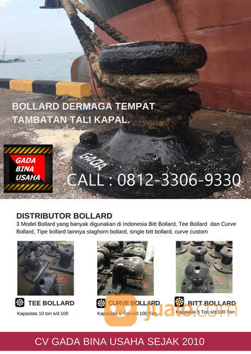 Bollard Bolder Dermaga Tambatan Tali Kapal