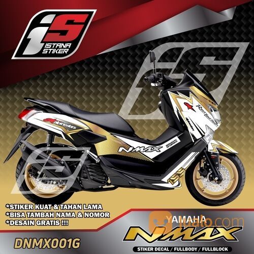 Stiker Decal Motor Nmax 155 Terkeren Call/WA 0815-6600-888 Tegal Brebes Slawi