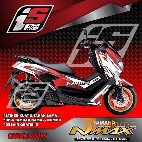 Stiker Decal Motor Nmax 155 Terkeren Call/WA 0815-6600-888 Tegal Brebes Slawi