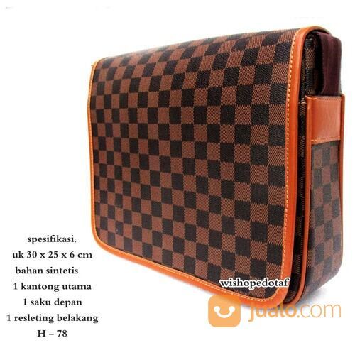 selempang louis vuitton pria medium tas selempang pria, Barang