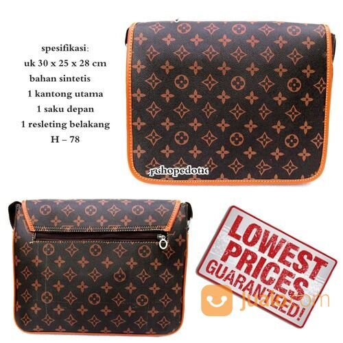 selempang louis vuitton pria medium tas selempang pria, Barang