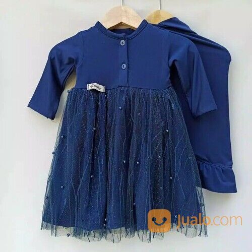 QSM | A0 387 SGA01 - Set Gamis Anak Bayi Perempuan