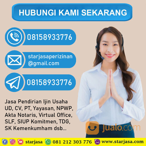 Biro jasa pendirian perusahaan CV PT FIRMA PERORANGAN IUMK dan PKP se jogja