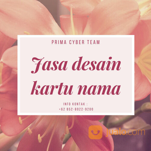 jasa desain kartu nama