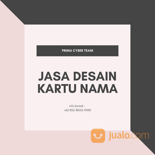 jasa desain kartu nama