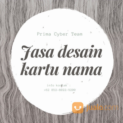 jasa desain kartu nama