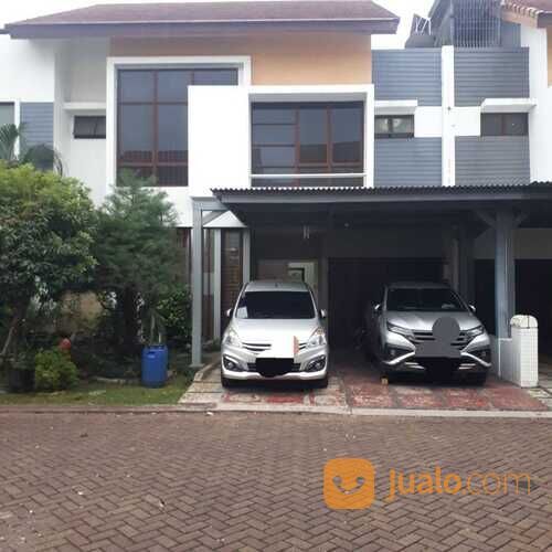 RUMAH 2 lantai ada ac, carport, garasi (3ll3n) di cluster jakarta garden city