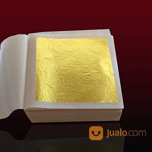 Gold Leaf Sheet Edible Kertas Emas Lembaran Hiasan Dekorasi Tart Cake