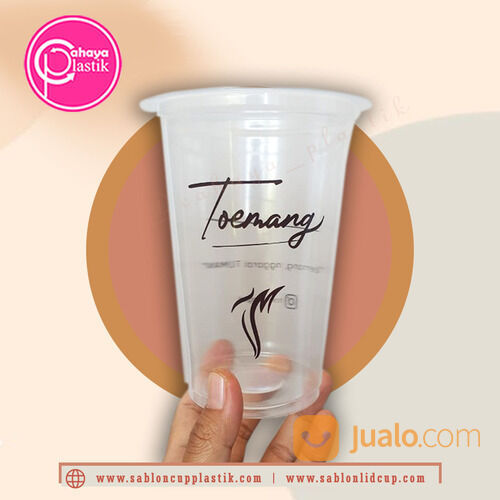 Sablon Gelas Plastik 16 Oz 8 Gram Kemasan Minuman Kekinian Gelas Murah Malang Di Kota Malang 0849