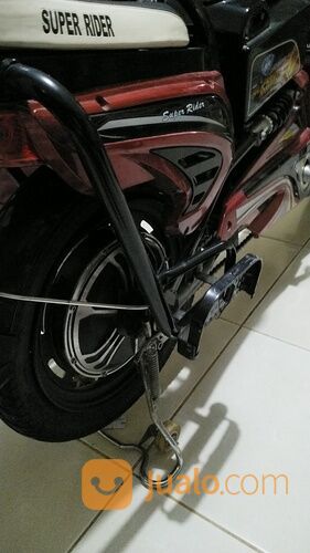 Sepeda Listrik Super Rider New Earth Gold