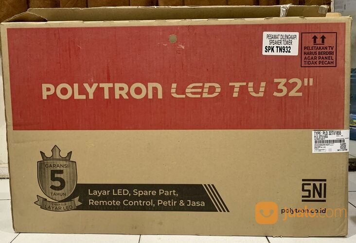 TV POLYTRON DOUBLE SPEAKER 32", SERIES DIGITAL TV, LIKE NEW